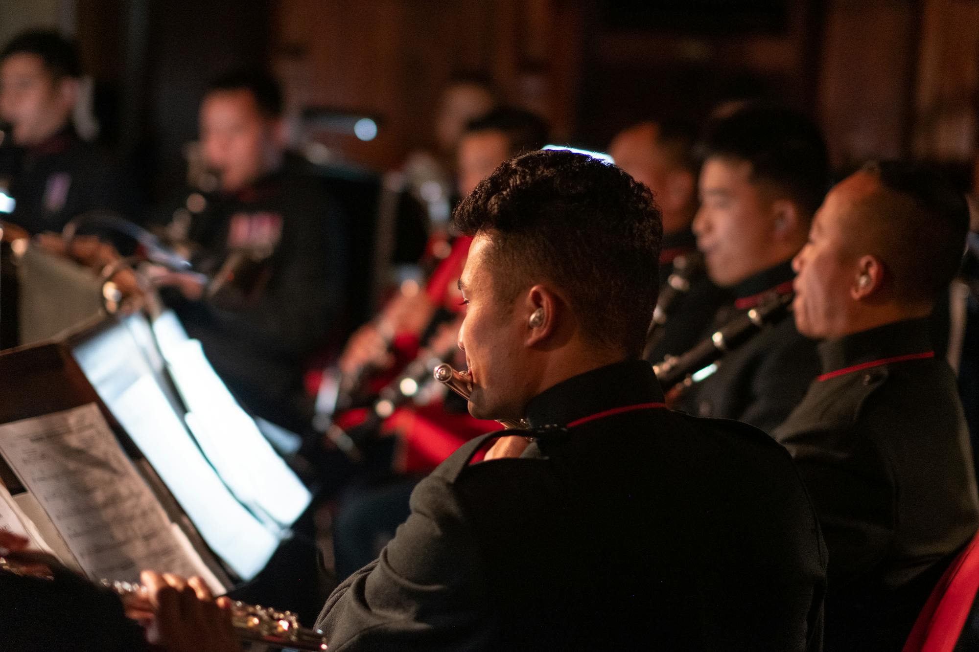 Orchester bei einem Konzert